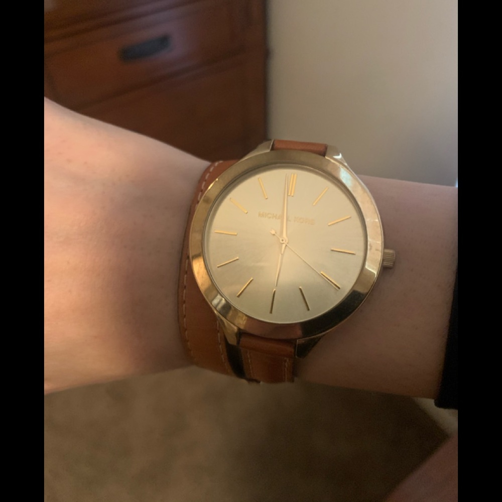 Michael Kors wrap watch. Needs new battery.